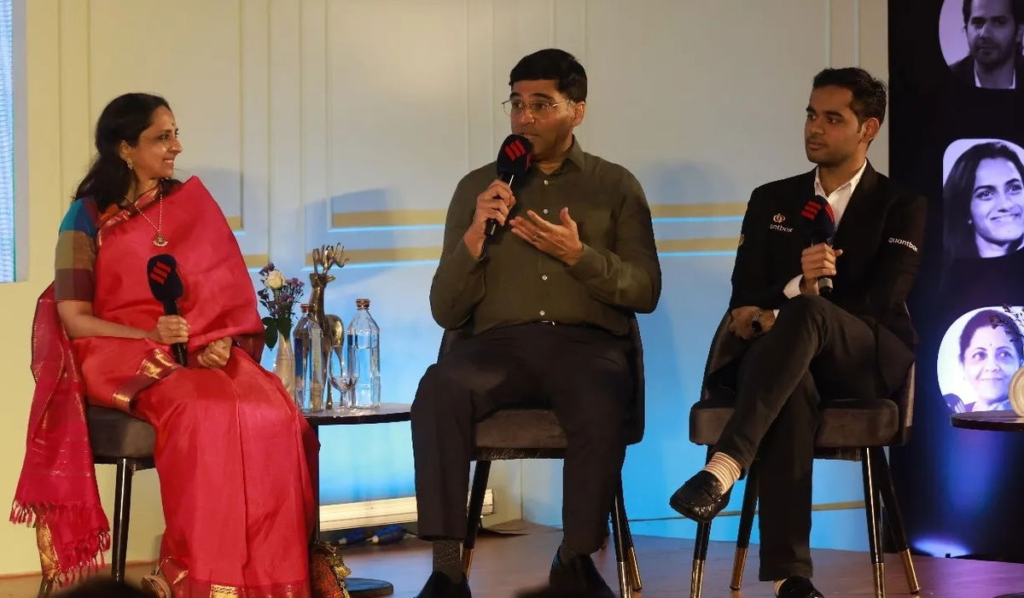 The Evolution of Indian Chess: Anand, Aruna and Arjun at the Indian Express Sports Adda
