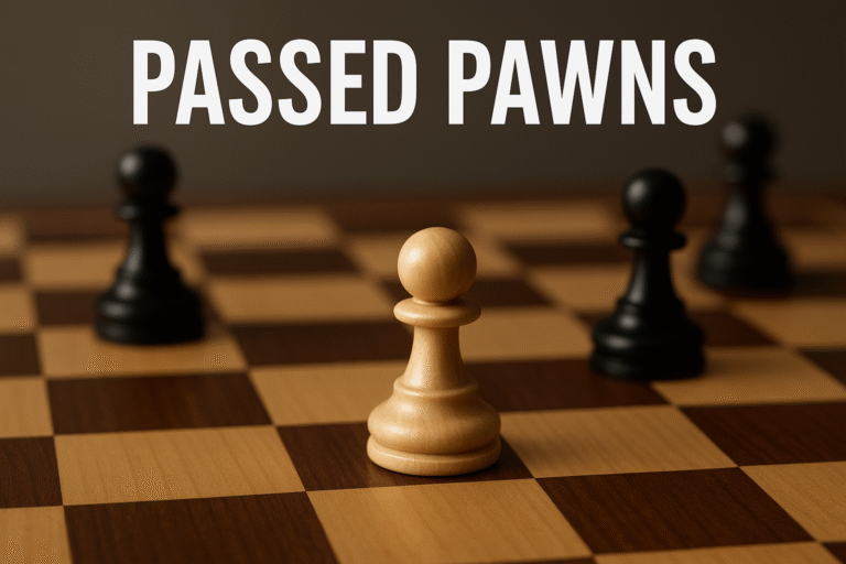 What are passed pawns ? Chess Strategy Course Announcement